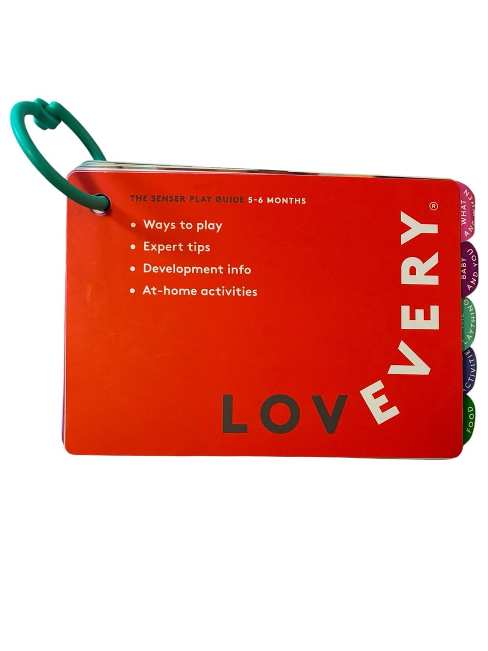 Lovevery Senser Play Guide 5-6 Months